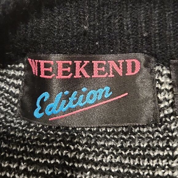 Sparkly Holiday Vintage 80s Sweater - Picture 4 of 4